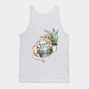 Gone Fishing Tank Top